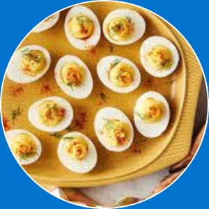 “Assorted appetizers served as starters.”