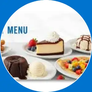 “Desserts and beverages including cakes, sundaes, smoothies, coffee, and soft drinks for a sweet finish or refreshing drink.”