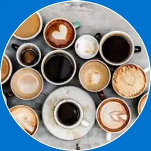 “Warm hot beverages like coffee and tea.”