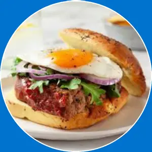 “Delicious lunch entrees served with sides.”