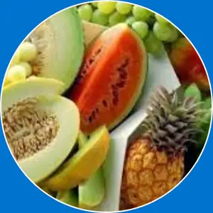 “Fresh fruit bowl featuring a colorful mix of seasonal fruits, perfect for a healthy snack or breakfast side.”