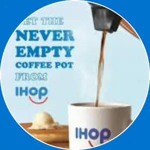 “Coffee pot continuously filled with fresh coffee.”