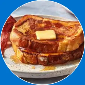 “Slices of toasted bread.”