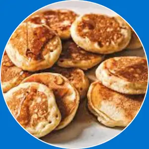 “Silver Dollar Pancakes served as small, fluffy, golden pancakes perfect for a kid-friendly breakfast.”