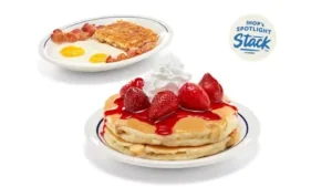 New York Cheesecake Pancakes Combo